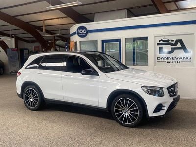 Hvid Brugt 2017 Mercedes GLC350 AMG line SUV | 399.800 kr.