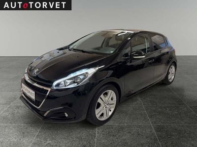 Sort Brugt 2019 Peugeot 208 Signature Sky Hatchback | 77.700 kr. (Fair pris)
