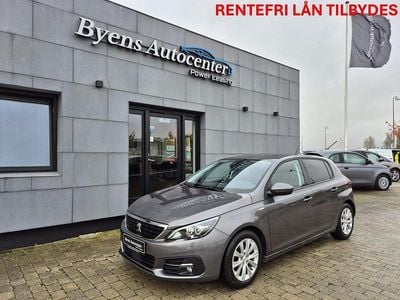 Brugt Peugeot 308 Style 130 HK (95 kW) 2020 Koksmetal Hatchback