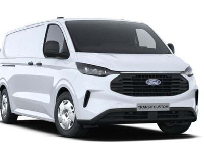 Hvid Ny 2024 Ford Transit Custom Trend Van | 265.729 kr.