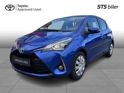 Hydro blue Brugt 2017 Toyota Yaris Hybrid H2 Hatchback | 114.995 kr. (Fair pris)