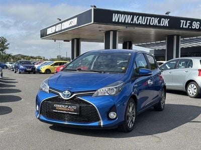 Blå Brugt 2016 Toyota Yaris Hybrid H2 Hatchback | 74.900 kr. (Fair pris)