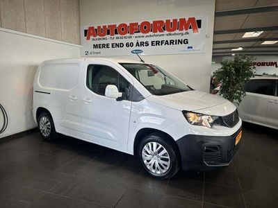 Hvid Brugt 2020 Peugeot Partner Ultimate MPV | 144.900 kr.