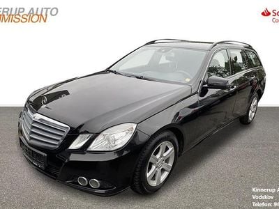 Sort Brugt 2010 Mercedes E220 Stationcar | 49.900 kr.