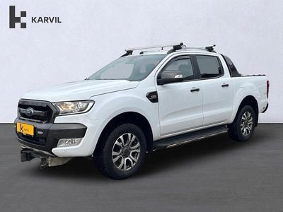 Hvid Brugt 2019 Ford Ranger Wildtrack Afhentning | 199.900 kr.