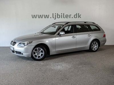 Sølvmetal Brugt 2006 BMW 523 Stationcar | 34.800 kr.