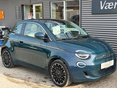 Blåmetal Brugt 2020 Fiat 500e La Prima Hatchback | 139.800 kr.
