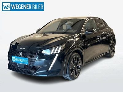 Sort Brugt 2023 Peugeot e-208 GT Hatchback | 161.700 kr. (Fair pris)