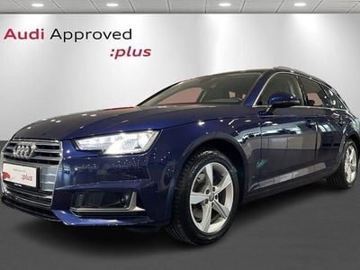 Blåmetal Brugt 2018 Audi A4 Sport Stationcar | 259.900 kr. (Lidt for dyr)