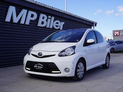 Hvid Brugt 2014 Toyota Aygo T2 Hatchback | 23.500 kr. (God pris)