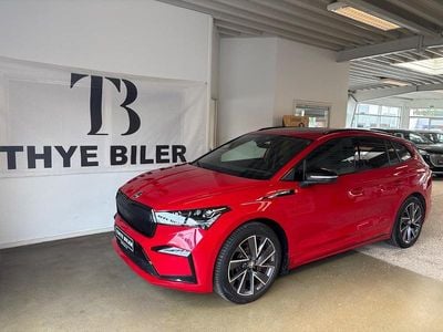 Rødmetal Brugt 2022 Skoda Enyaq iV SportLine SUV | 274.900 kr. (Fair pris)
