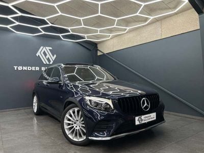 Blåmetal Brugt 2015 Mercedes GLC250 AMG line SUV | 399.500 kr.