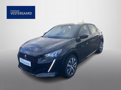 Sort Brugt 2023 Peugeot e-208 Active Hatchback | 124.900 kr. (God pris)