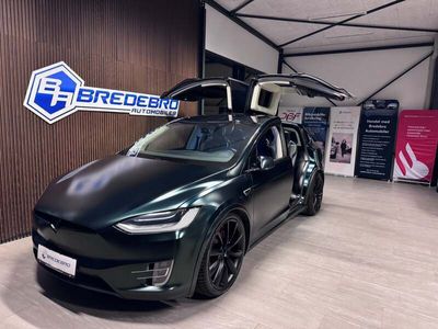 brugt Tesla Model X P90D Ludicrous 7prs