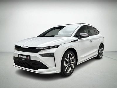 Hvidmetal Brugt 2025 Skoda Enyaq iV SportLine SUV | 389.900 kr. (Fair pris)