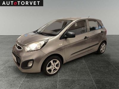 Champagnemetal Brugt 2012 Kia Picanto Active Hatchback | 27.700 kr. (Super pris)