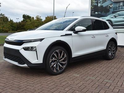 Hvidmetal Brugt 2025 Skoda Elroq Lodge SUV | 364.900 kr. (Fair pris)