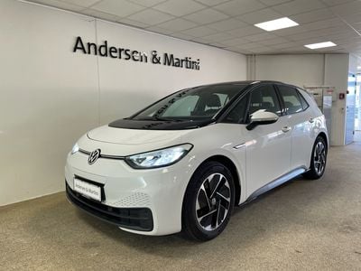 Hvid Brugt 2021 VW ID.3 Pro Hatchback | 148.800 kr. (Fair pris)