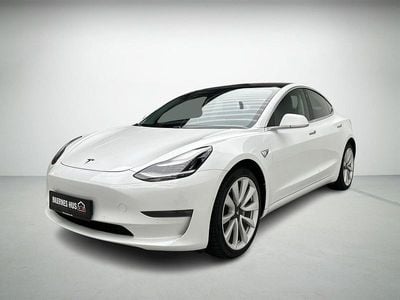 Hvidmetal Brugt 2019 Tesla Model 3 Long Range AWD Sedan | 194.900 kr. (Fair pris)