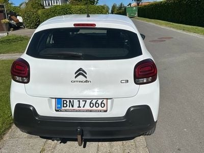 Hvid Brugt 2017 Citroën C3 PureTech Hatchback | 64.600 kr. (God pris)