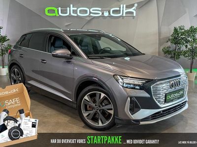 Gråmetal Brugt 2021 Audi Q4 e-tron S-Line SUV | 264.000 kr. (Fair pris)