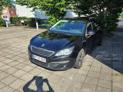 Brugt Peugeot 308 120 HK (88 kW) 2015 Sort Stationcar