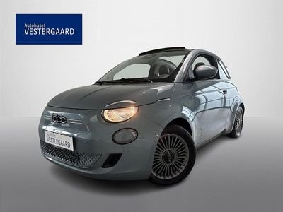 Blå Brugt 2021 Fiat 500e Icon Cabriolet | 148.700 kr. (Fair pris)