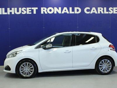 Hvid Brugt 2018 Peugeot 208 Selection Sky Hatchback | 79.900 kr. (Fair pris)