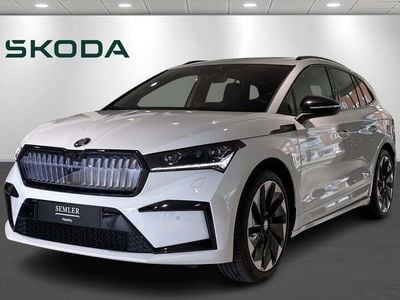 Hvidmetal Brugt 2024 Skoda Enyaq iV SportLine SUV | 434.900 kr. (Fair pris)