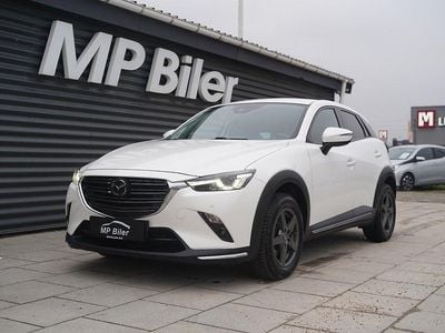 Hvid Brugt 2019 Mazda CX-3 Optimum SUV | 149.700 kr. (Fair pris)