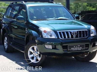 Grøn Brugt 2004 Toyota Land Cruiser SUV | 99.900 kr.