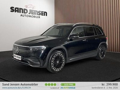 Sortmetal Brugt 2023 Mercedes EQB350 AMG line SUV | 299.900 kr. (God pris)