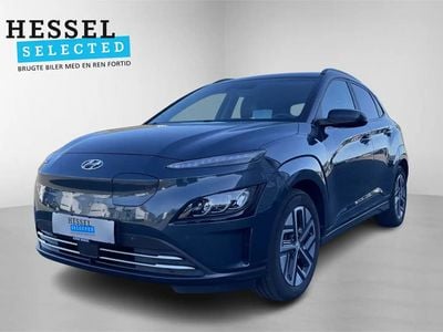 Teal blue / phantom black Brugt 2021 Hyundai Kona Premium SUV | 179.900 kr. (Fair pris)