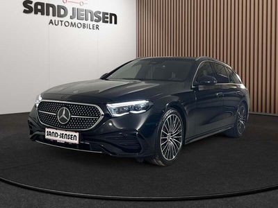 Sortmetal Ny 2024 Mercedes E300 AMG line Stationcar | 899.900 kr.