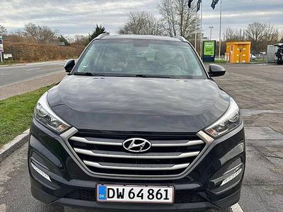 Brugt Hyundai Tucson 132 HK (97 kW) 2017 Sort SUV