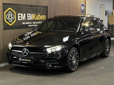 Sortmetal Brugt 2021 Mercedes A250 AMG line Sedan | 279.990 kr. (Fair pris)