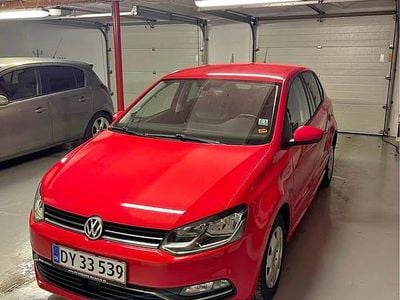 Brugt VW Polo Comfortline 90 HK (66 kW) 2017 Rød Hatchback