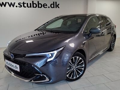 brugt Toyota Corolla Touring Sports 1,8 Hybrid Style Safety Pack E-CVT 140HK Stc Trinl. Gear A++ Bliv ringet opSkriv til os