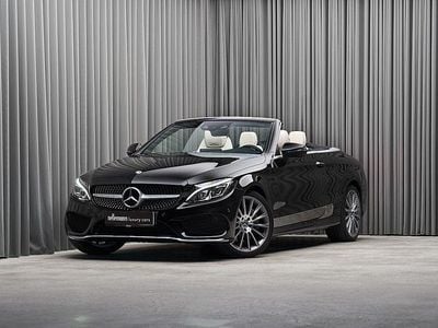 Gråmetal Brugt 2017 Mercedes C250 AMG line Cabriolet | 484.995 kr.