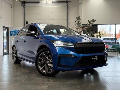 Blåmetal Brugt 2021 Skoda Enyaq iV SportLine SUV | 249.999 kr. (Fair pris)