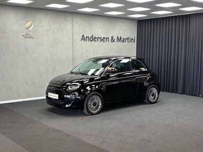 Sort Brugt 2023 Fiat 500e Icon Hatchback | 134.800 kr. (Fair pris)