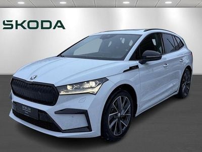 Hvidmetal Brugt 2023 Skoda Enyaq iV SportLine SUV | 379.900 kr. (Lidt for dyr)