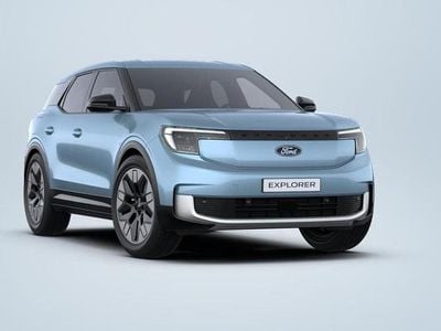Lysblåmetal Ny 2025 Ford Explorer Extended Range SUV | 379.900 kr. (Dyr)