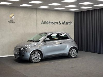 Grå Brugt 2023 Fiat 500e Icon Hatchback | 148.900 kr. (Fair pris)