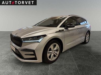 Sølvmetal Brugt 2022 Skoda Enyaq iV SportLine SUV | 284.700 kr. (God pris)