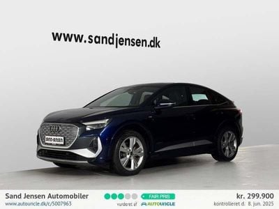 Blåmetal Brugt 2024 Audi Q4 Sportback e-tron S-Line SUV | 299.900 kr. (Fair pris)