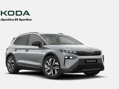 Sølvmetal Brugt 2025 Skoda Elroq SportLine SUV | 369.900 kr. (Lidt for dyr)