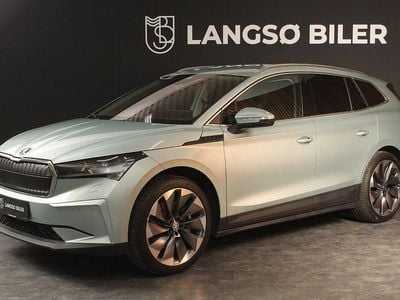 Lysgrønmetal Brugt 2022 Skoda Enyaq iV Suite SUV | 249.500 kr. (God pris)