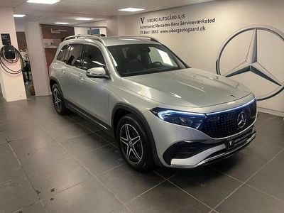 Sølvmetal Brugt 2025 Mercedes EQB250+ Premium SUV | 399.900 kr.