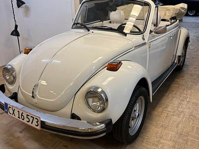 Brugt VW Käfer 48 HK (35 kW) 1979 Hvid Cabriolet